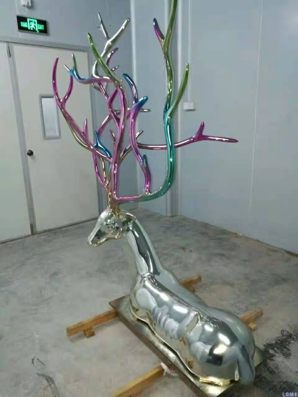 鹿造形雕塑效果展示纳米工艺效果